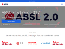 Tablet Screenshot of absl.pl